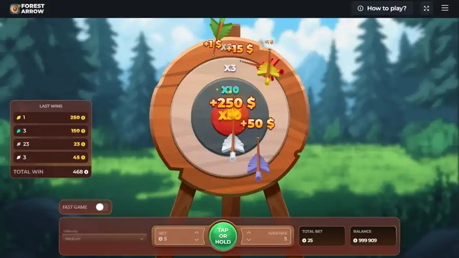 Forest Arrow Gewinn