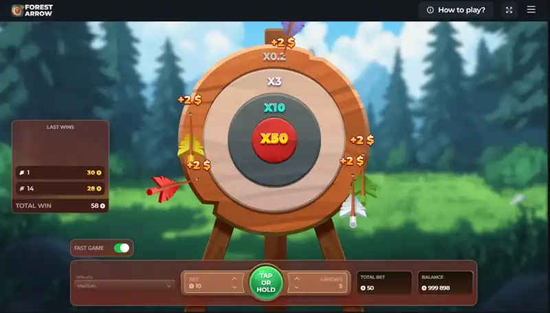 Forest Arrow Spielablauf